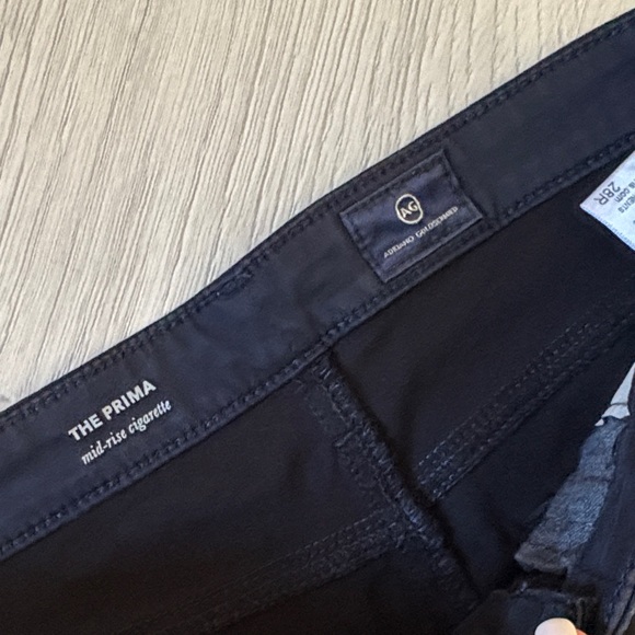 AG Prima Navy Mid-Rise Cigarette Jean - Picture 2 of 3